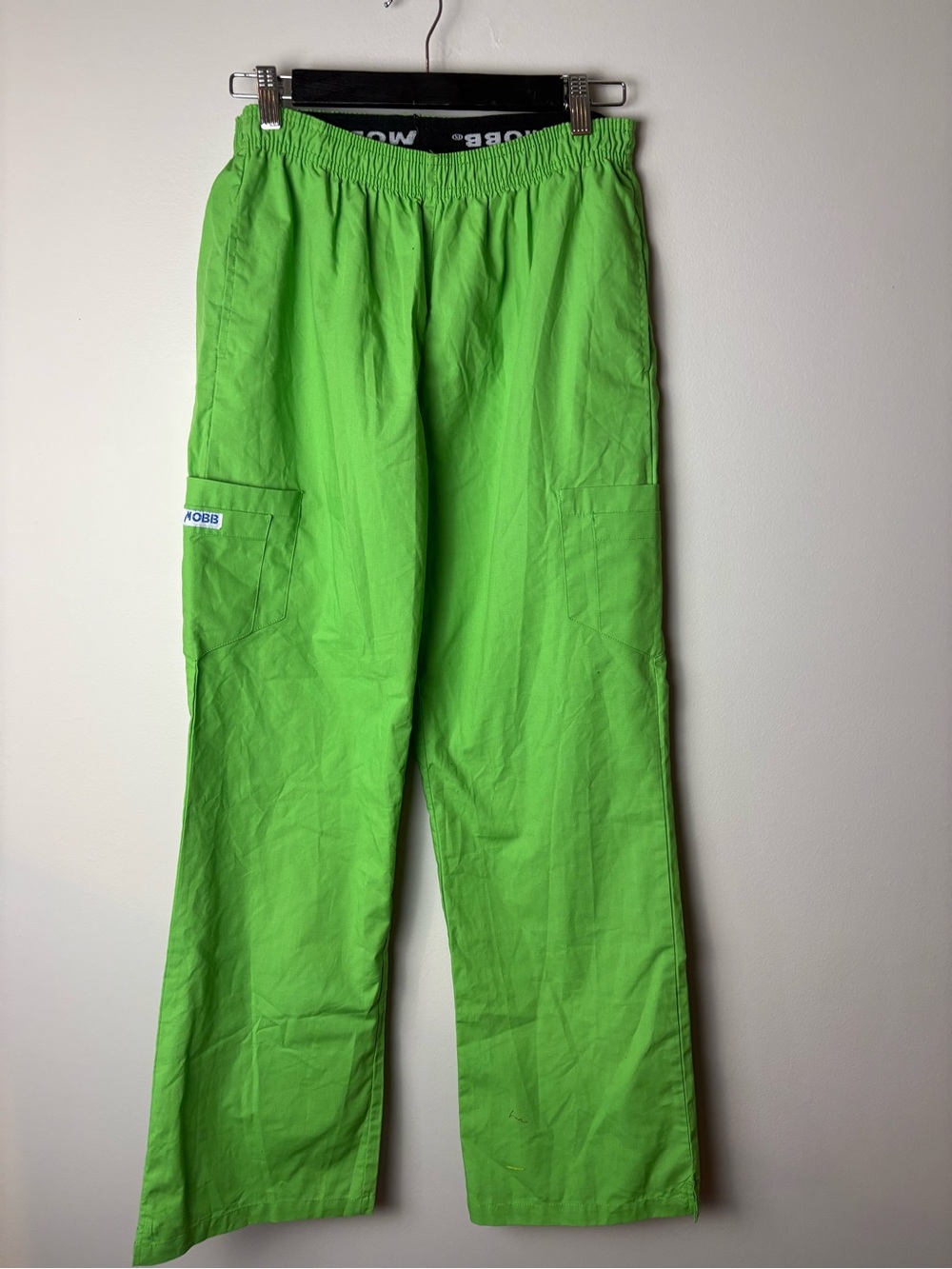 MOBB  Neon Green Cargo Pants